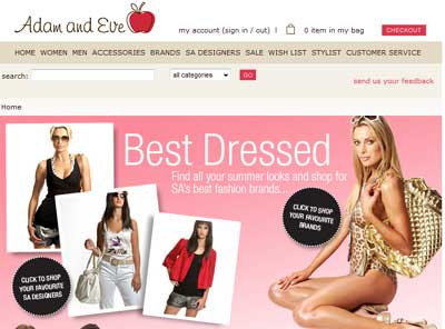 online clothing shopping